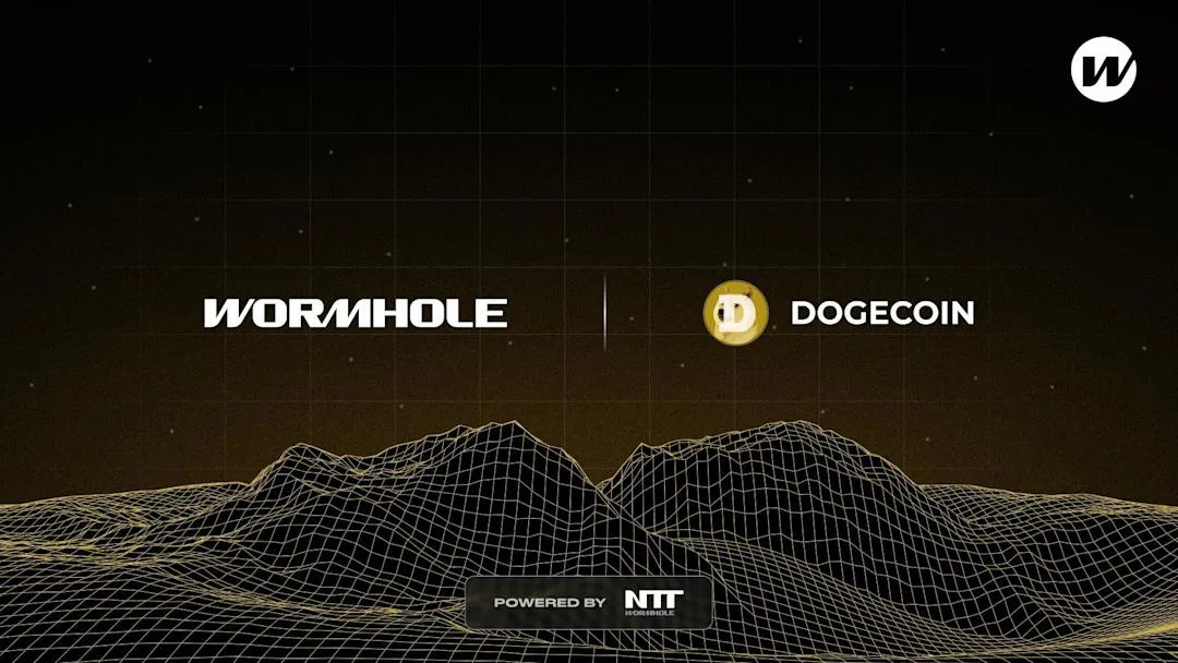 Ilustración de DOGE como token nativo en Solana, integración con Wormhole para interoperabilidad cripto