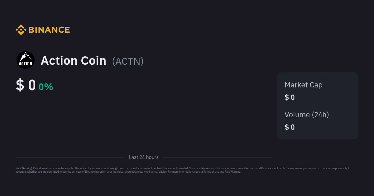 Why is the ACT coin falling?