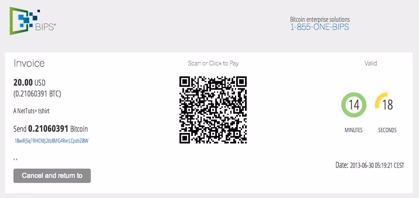 How to create a Bitcoin payment link?