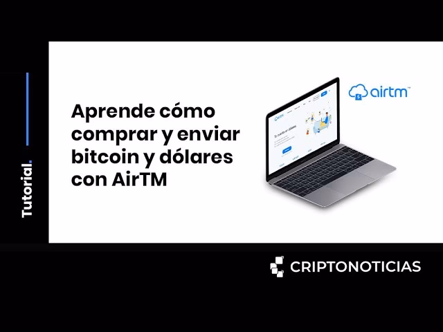 ¿Airtm recibe Bitcoin?