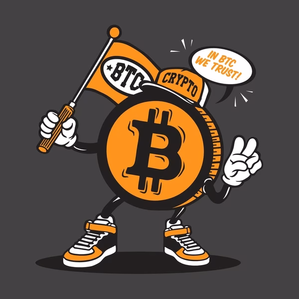Who is the Bitcoin mascot?