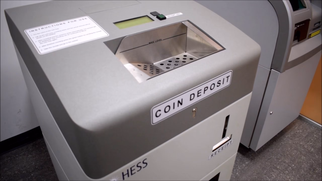 What banks can I deposit coins in?