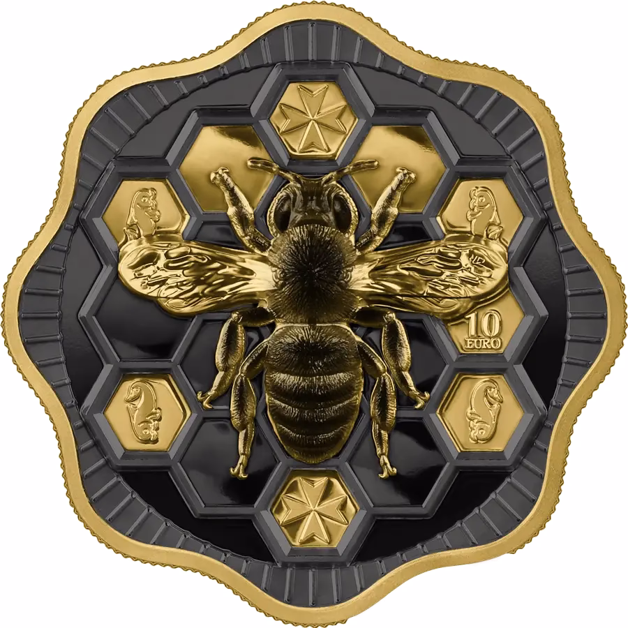 How much is a bee coin worth today?