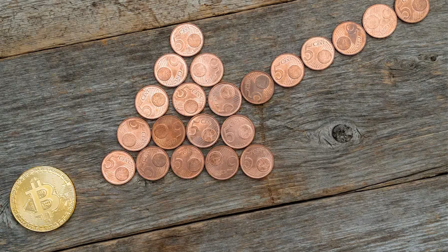 Hoeveel Bitcoin krijg je voor 100 euro?