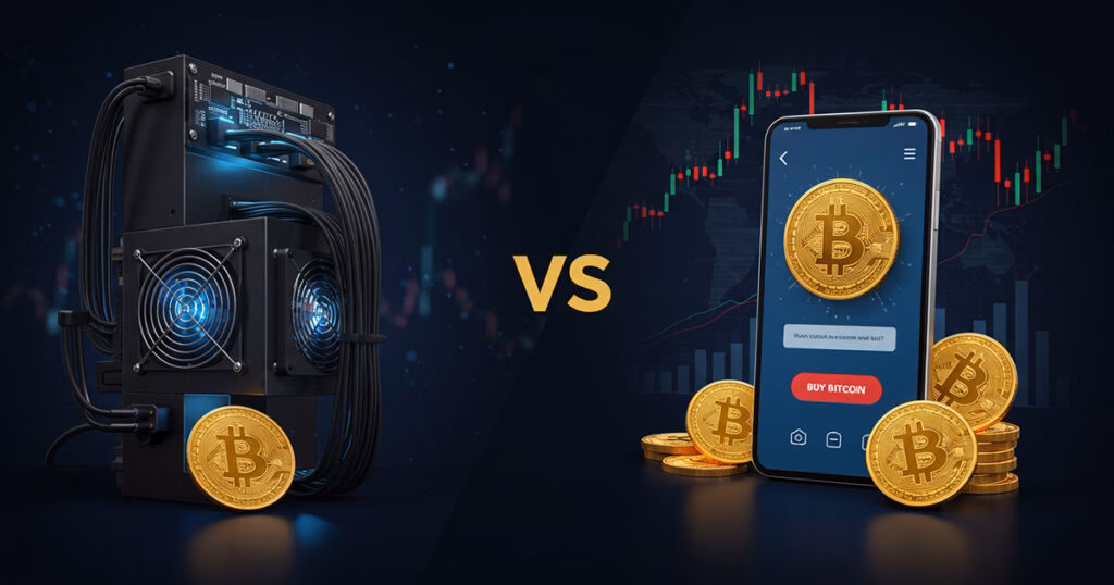 Is it better to buy or mine bitcoin?