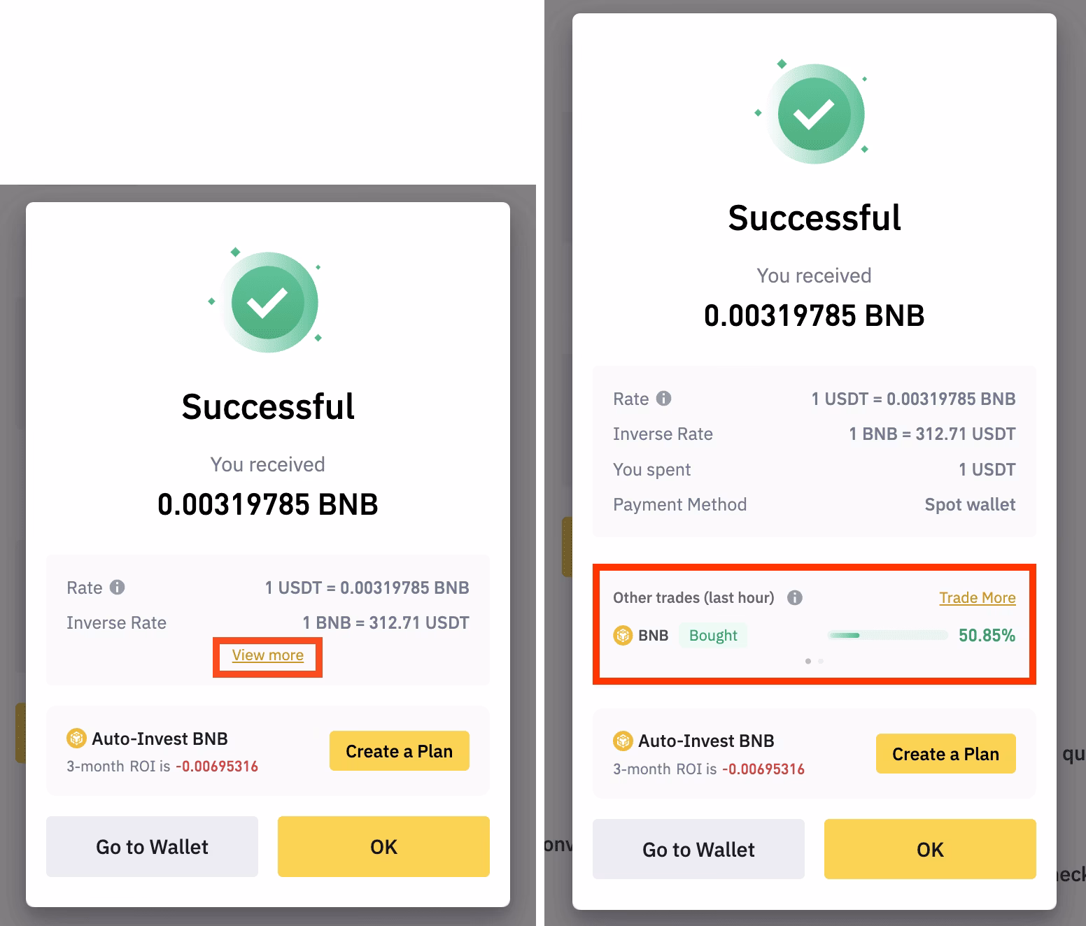 Can I convert USDT to BTC on Binance?