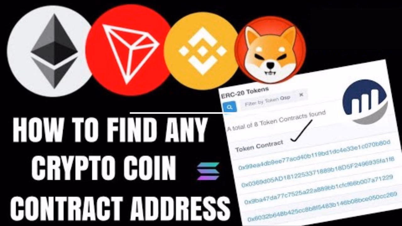 How do I get my contract address?