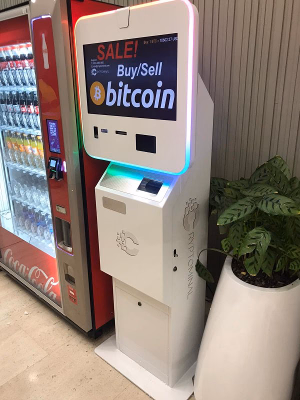 How much does Bitcoin ATM charge per $100?