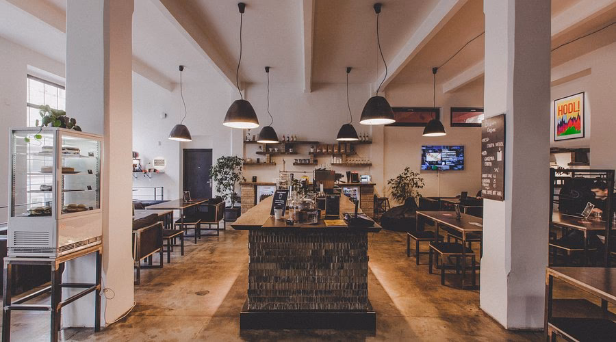 What is a crypto cafe?