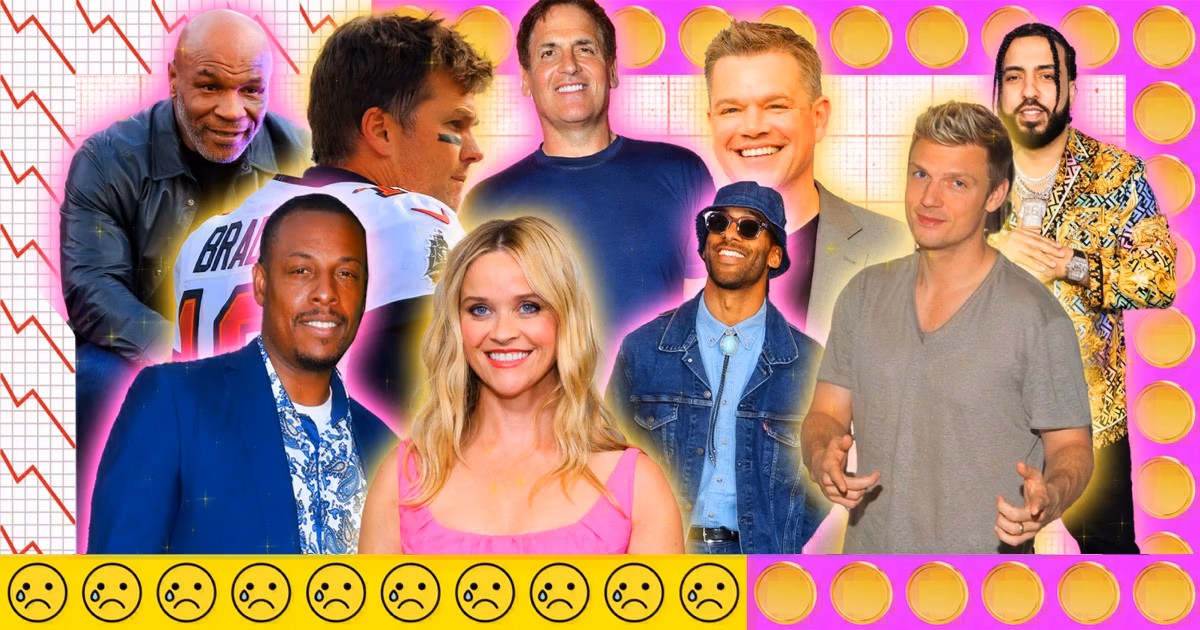 Which celebrity invested in Bitcoin?