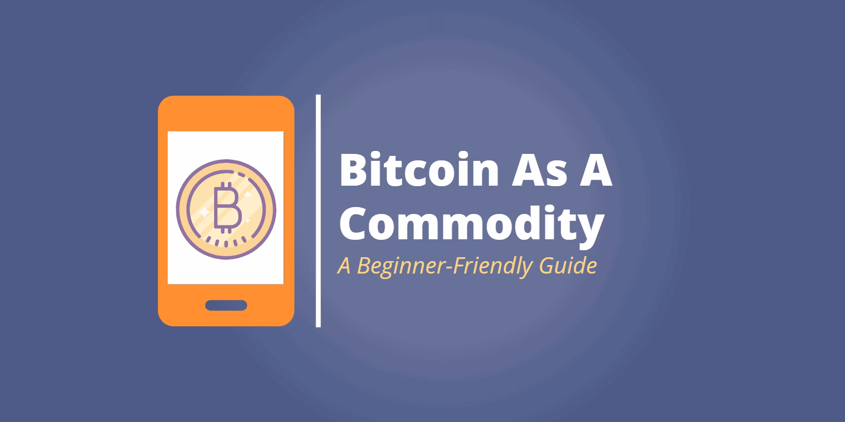 What does it mean for crypto to be a commodity?