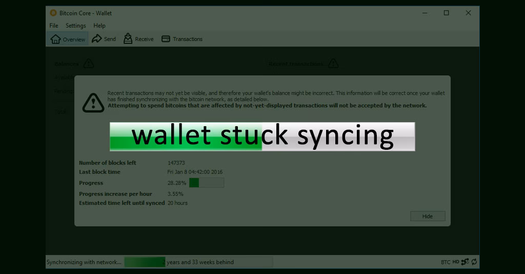 ¿Cuánto tiempo tarda Bitcoin Core en sincronizarse?