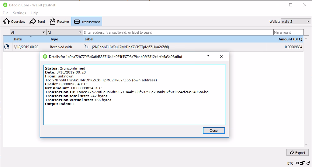 ¿Qué es la prueba Bitcoin Core?