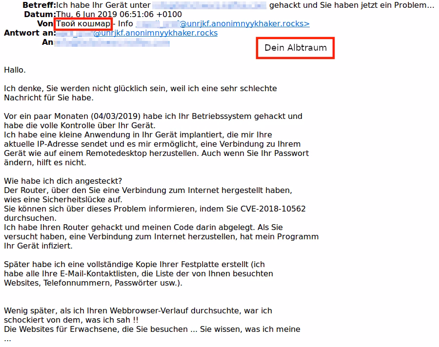 Warum erhalte ich Krypto-E-Mails?