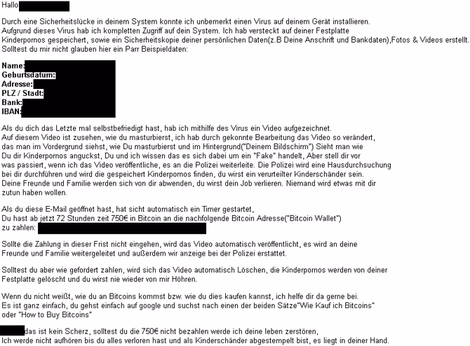 Woher weiß ich, ob ich mit Bitcoin betrogen werde?