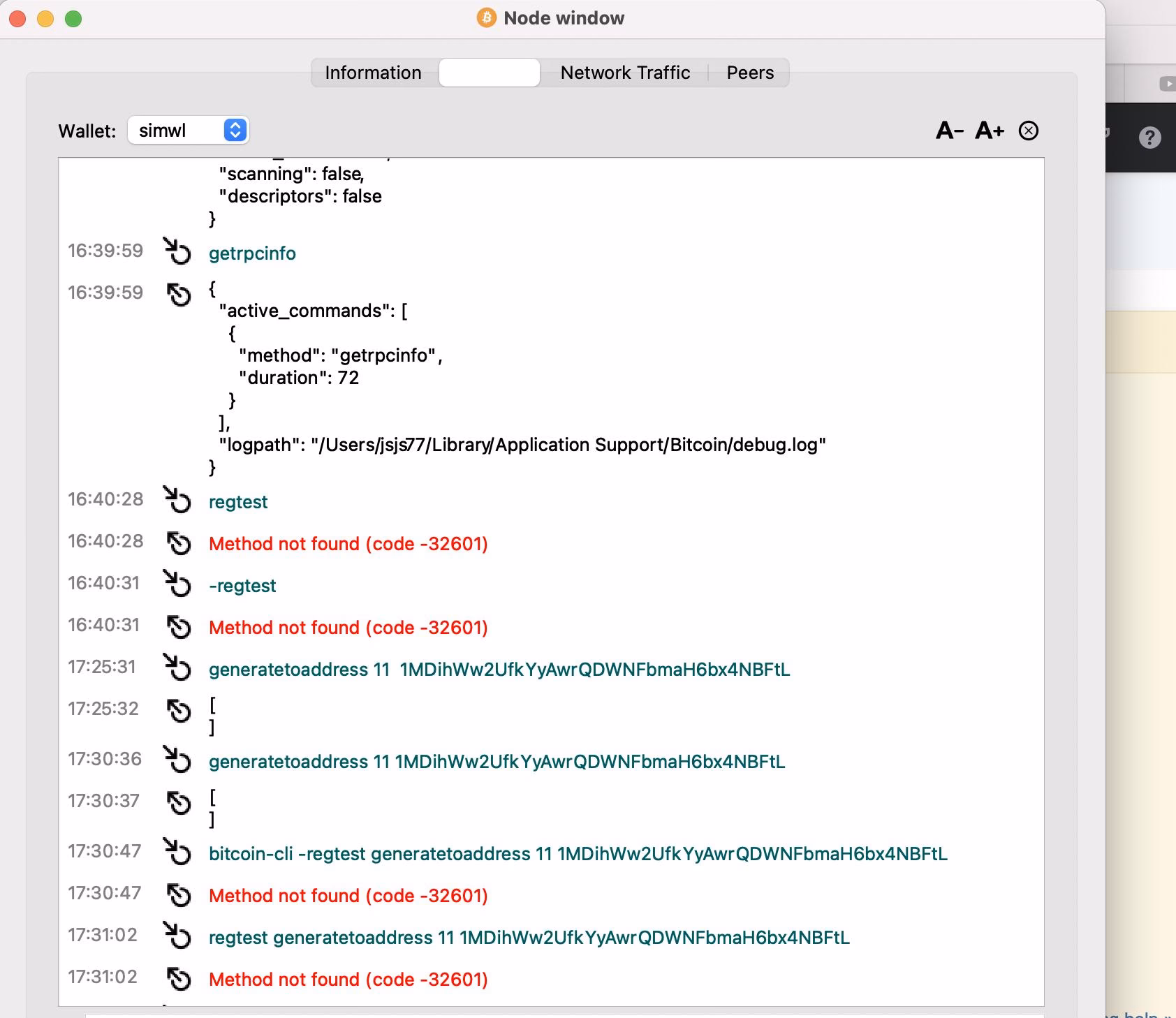 How is a Bitcoin address generated?