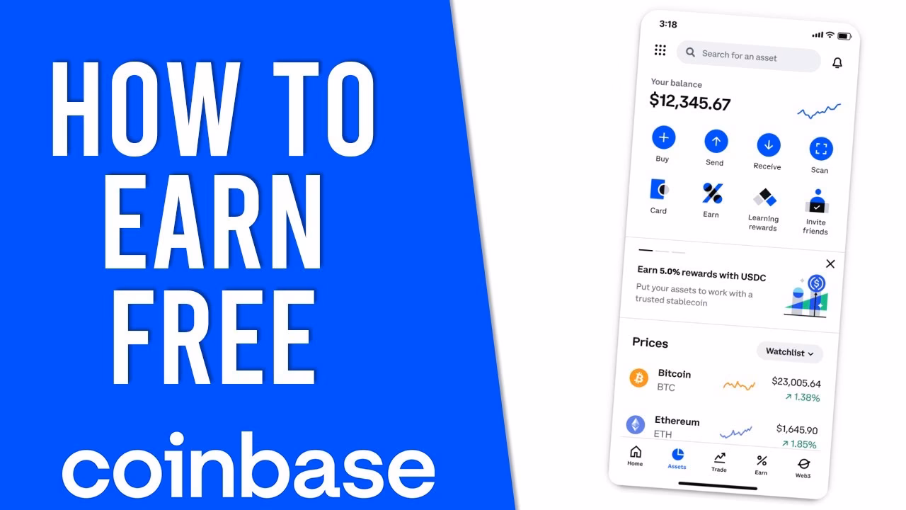 How to get free Bitcoin on Coinbase?