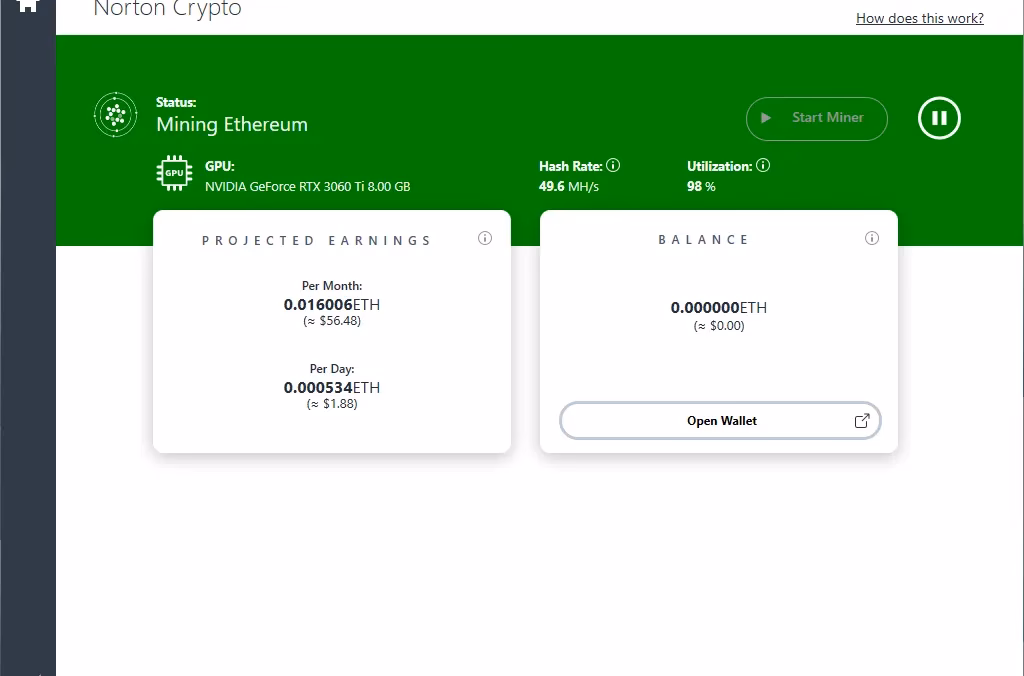 How to tell if someone is mining Bitcoin on your computer?