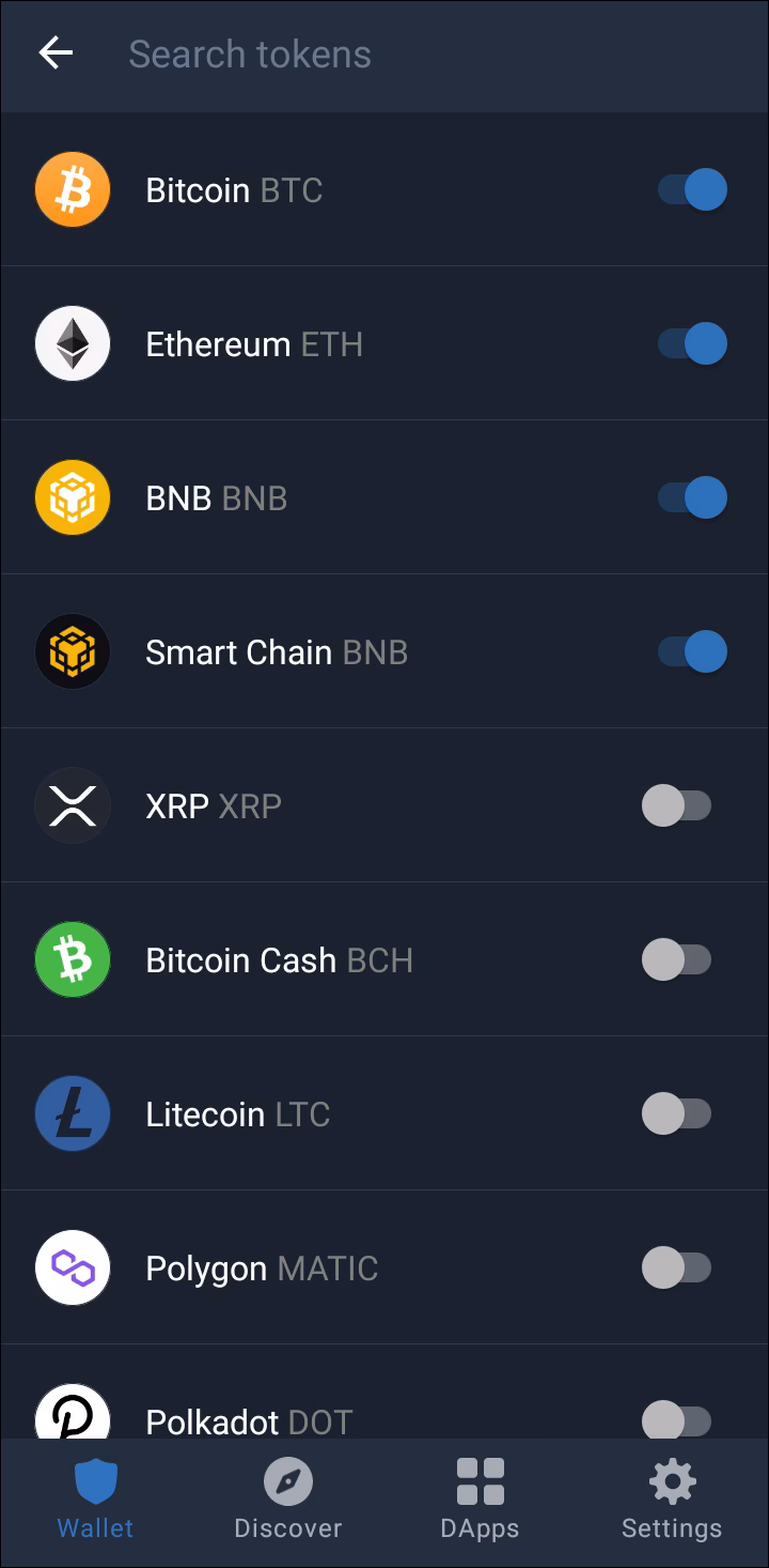 Why is my coin not reflecting in my wallet?