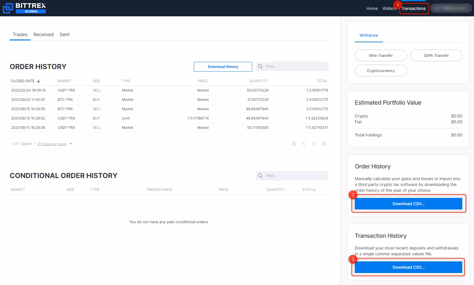 Does Bittrex report to the IRS?