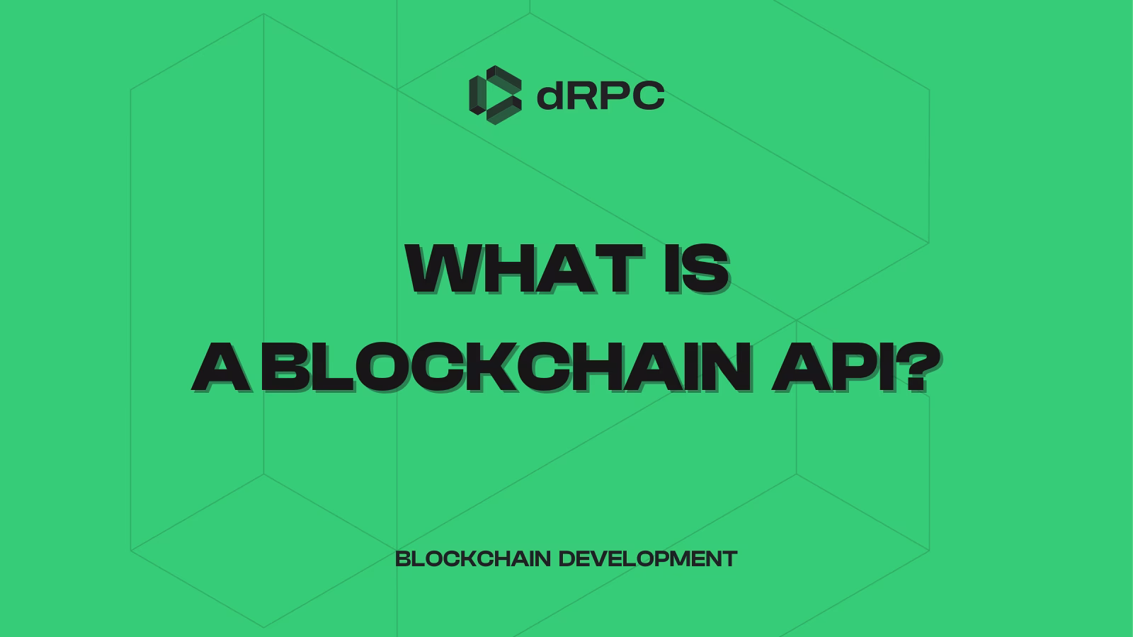 Is there a blockchain API?