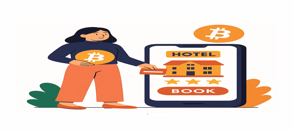 Can you book a hotel with Bitcoin?