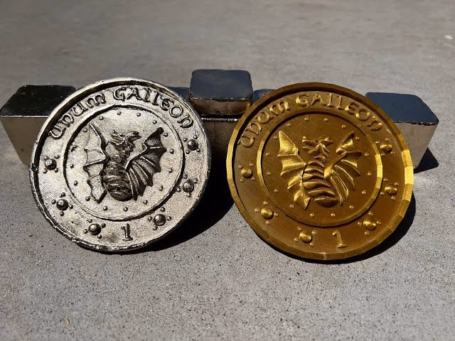 What is the bronze coin in Harry Potter?