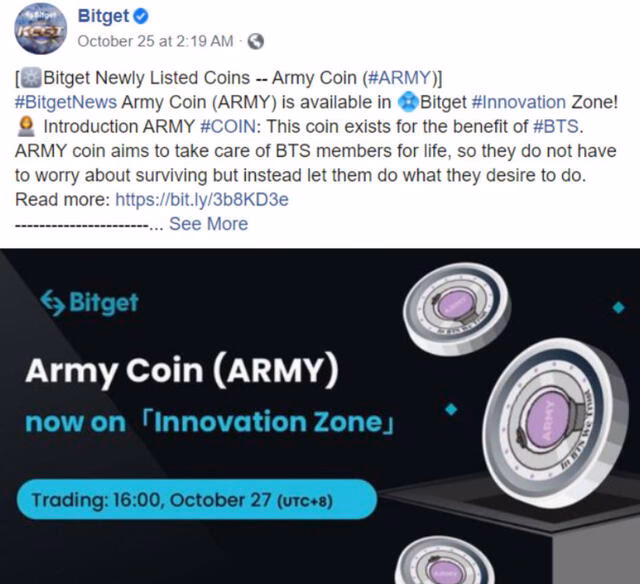 ¿Cuál es la moneda de BTS?