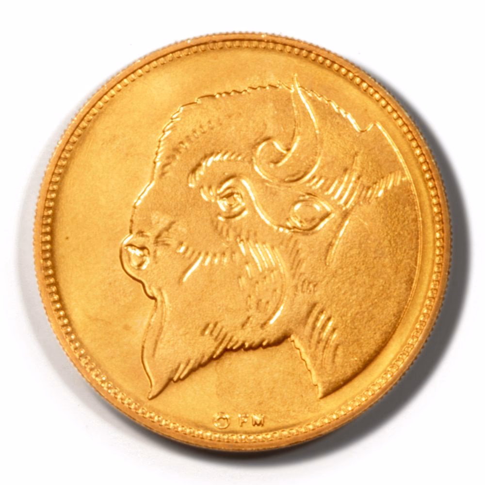 How much is a $50 gold buffalo coin worth today?