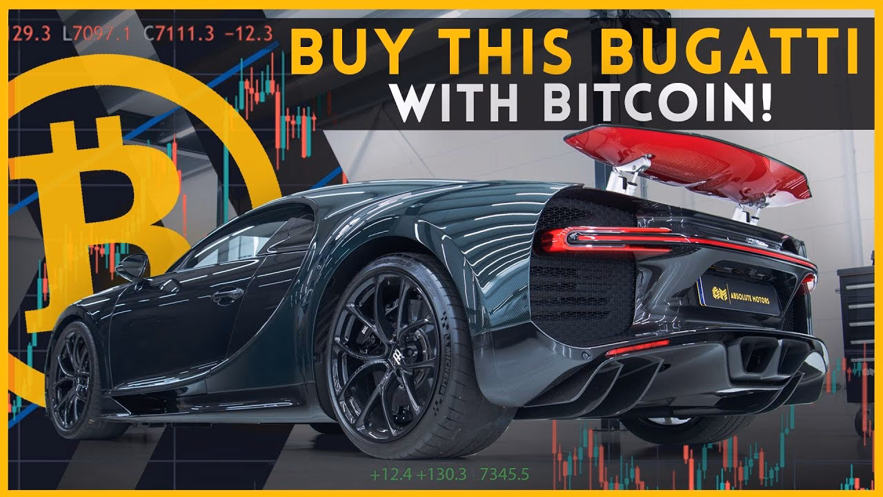 Can you buy a Bugatti with bitcoin?