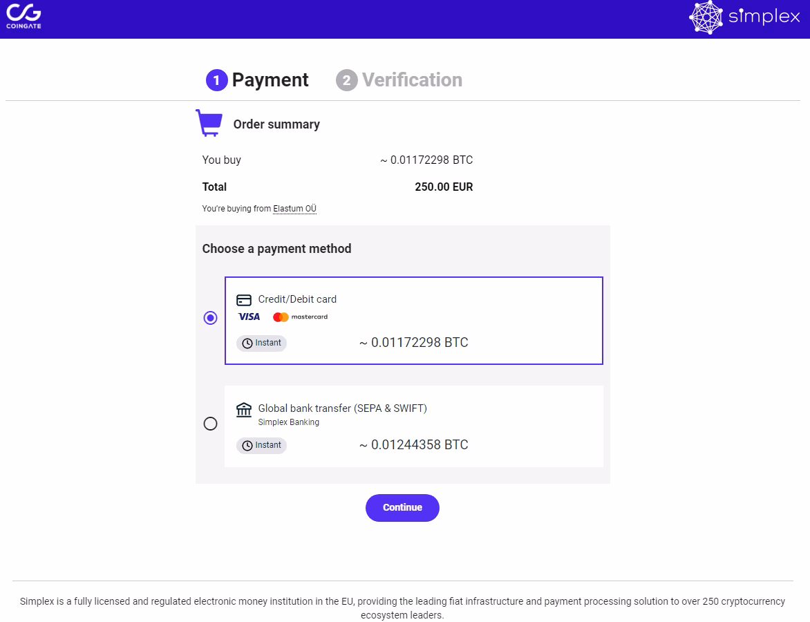 Is CoinGate available in the USA?