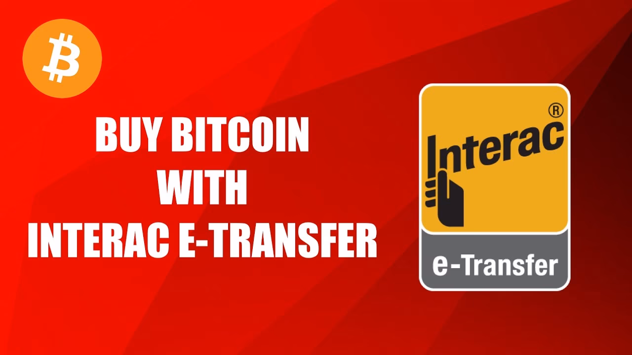 Can you buy crypto with eTransfer?