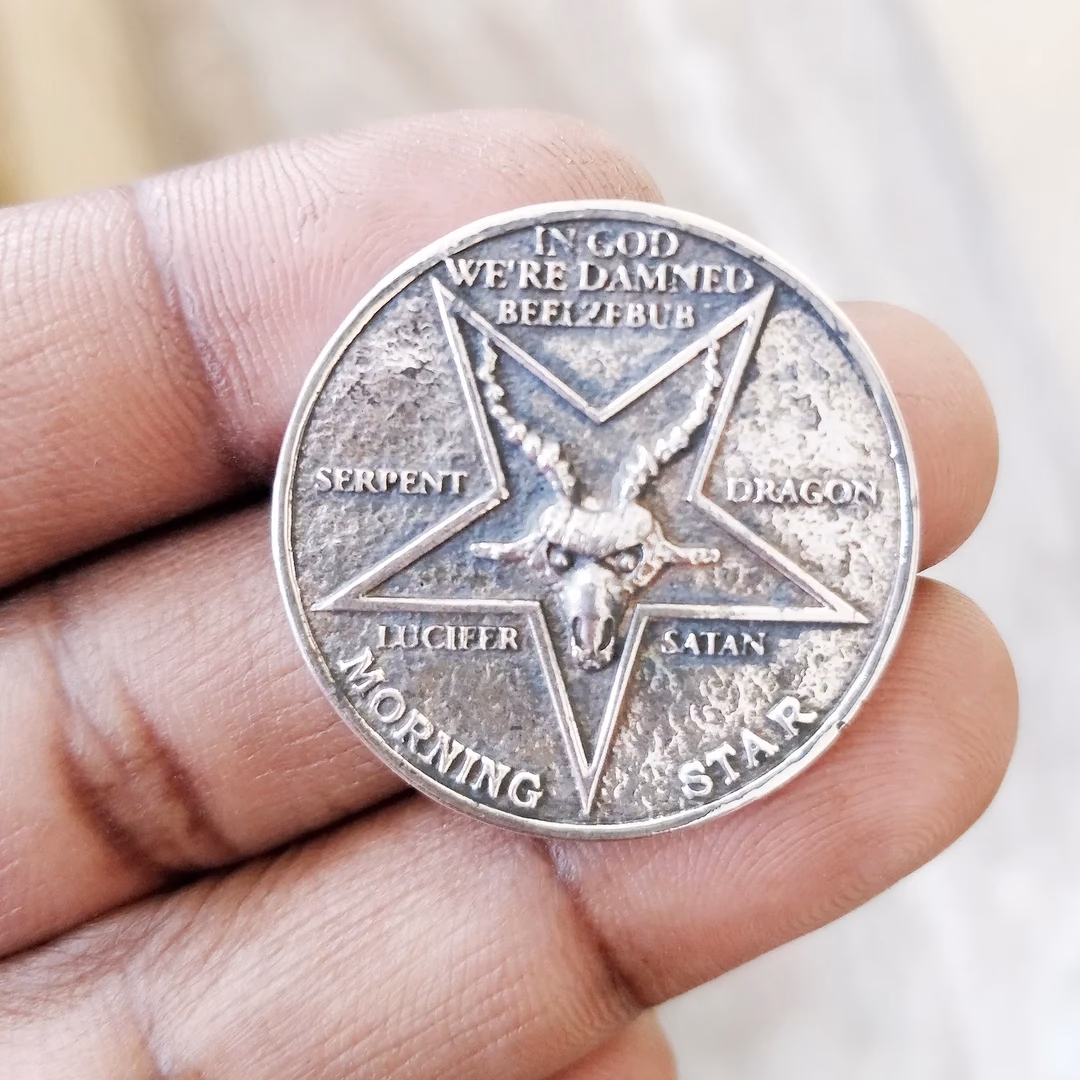 What is the Pentecostal coin of Lucifer?