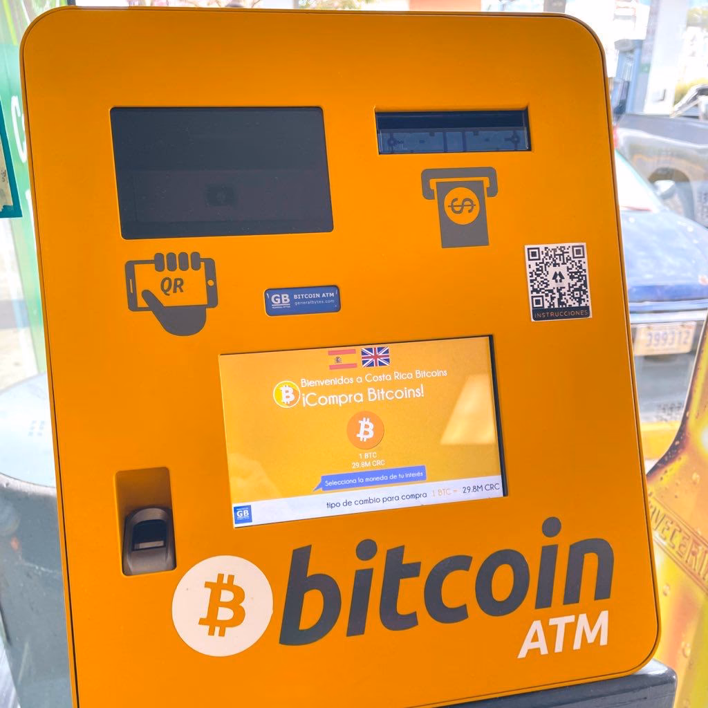 ¿Hay cajeros automáticos de bitcoin en Costa Rica?