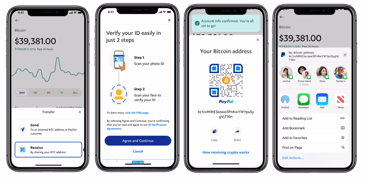 ¿Cómo cambiar crypto a PayPal?