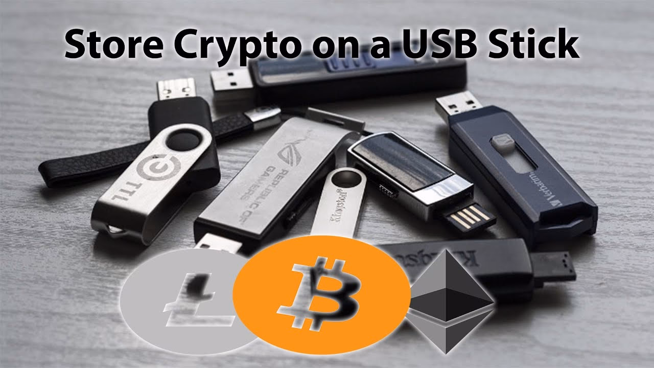 How to turn a USB drive into a crypto wallet?