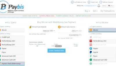 ¿Cómo depositar en WebMoney?