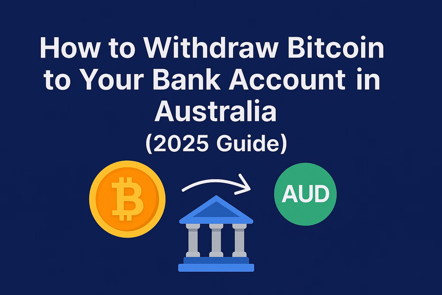 How do I cash out my Bitcoin in Australia?