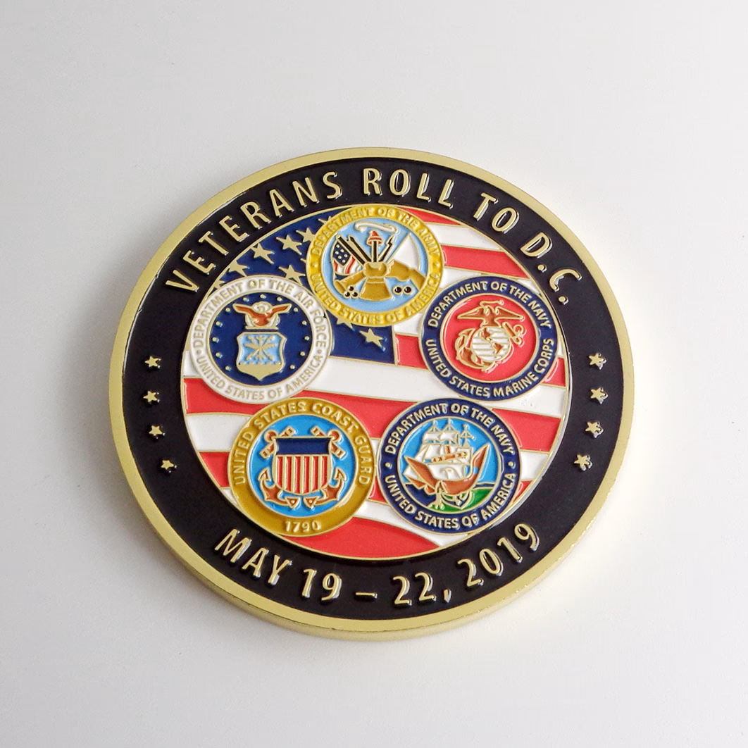 How much does it cost to make 50 challenge coins?