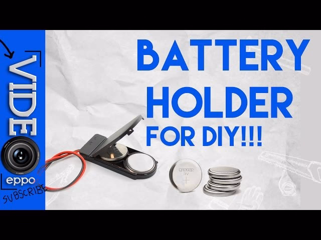 How to make an 18650 battery holder at home?