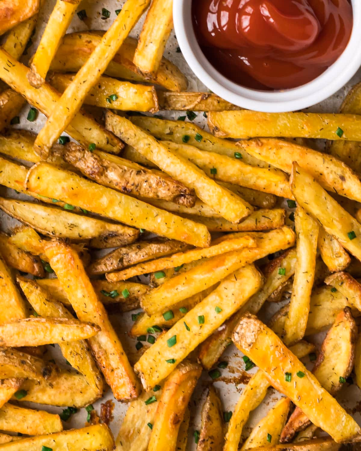 How do you spell French fries in English?