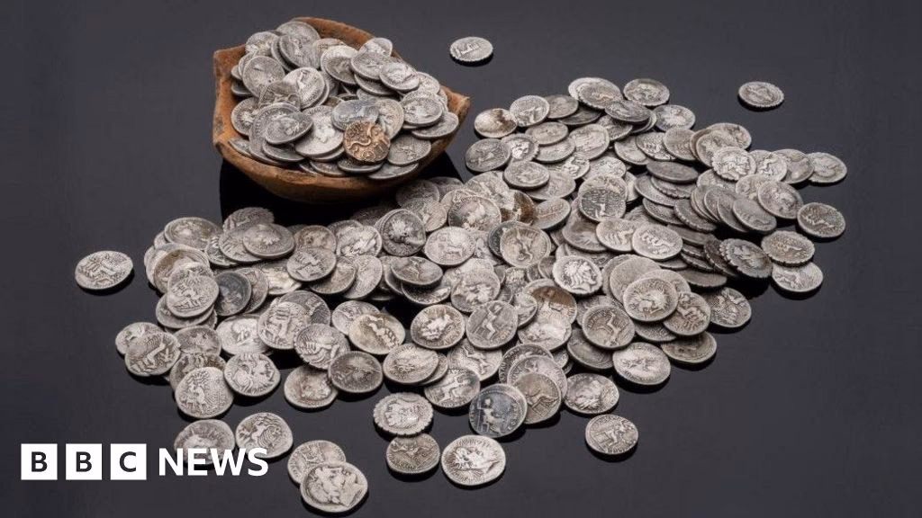 What is a coin hoard?