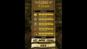 What does the mega coin do in Temple Run?