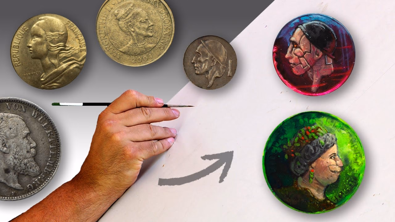 What is the best paint for coins?