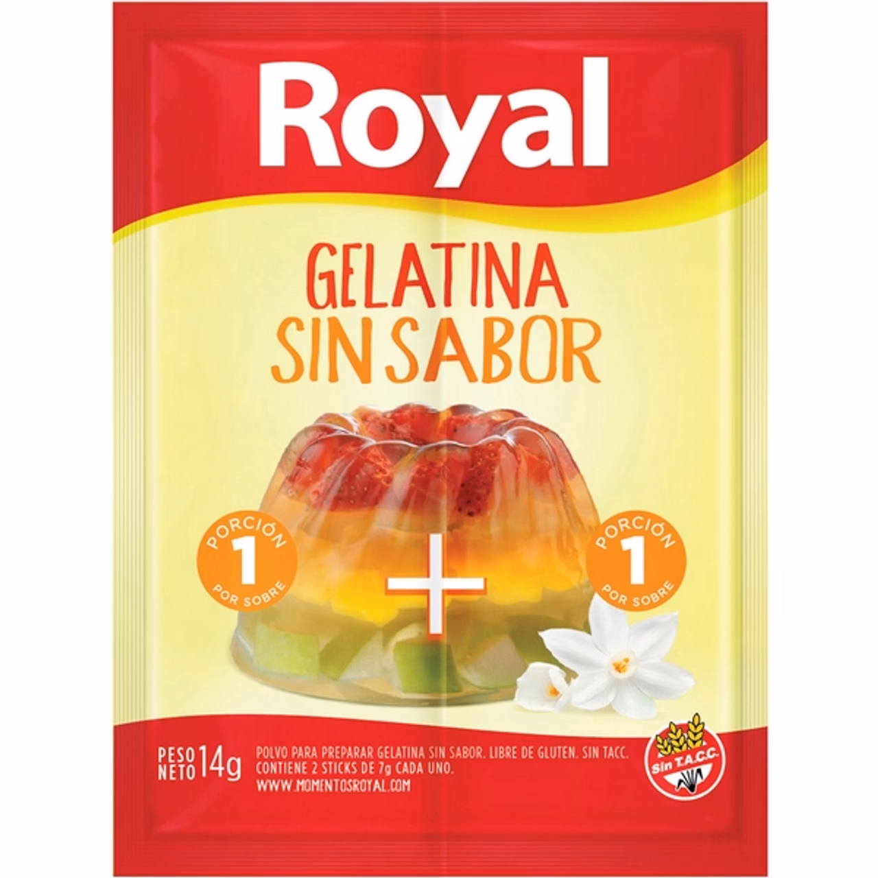 ¿Qué lleva la gelatina sin sabor?