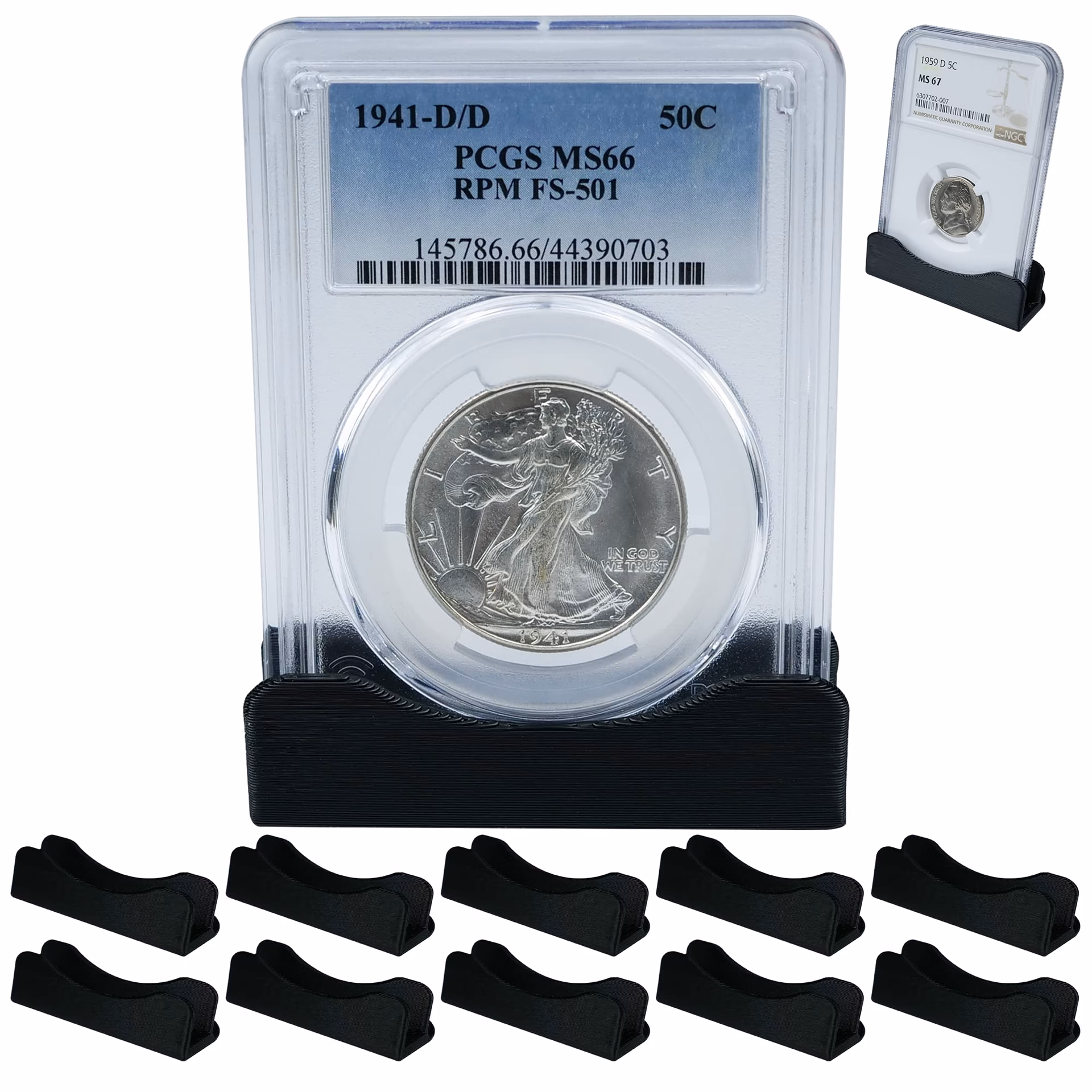 What is the best way to store slabbed coins?