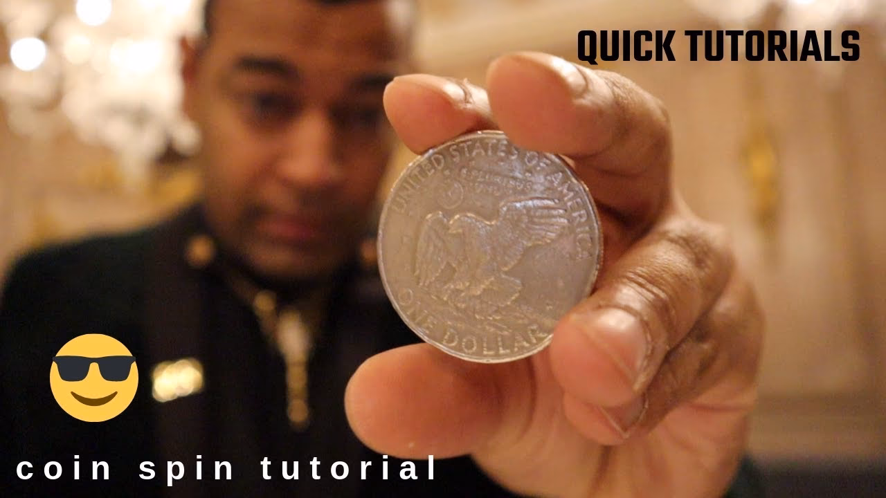 ¿Existe algún truco para hacer rodar monedas rápidamente?