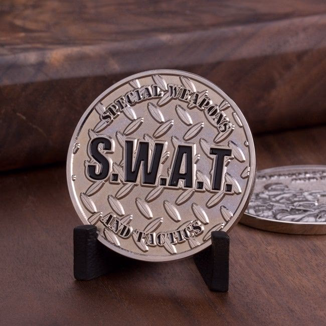 What is a SWAT challenge coin?