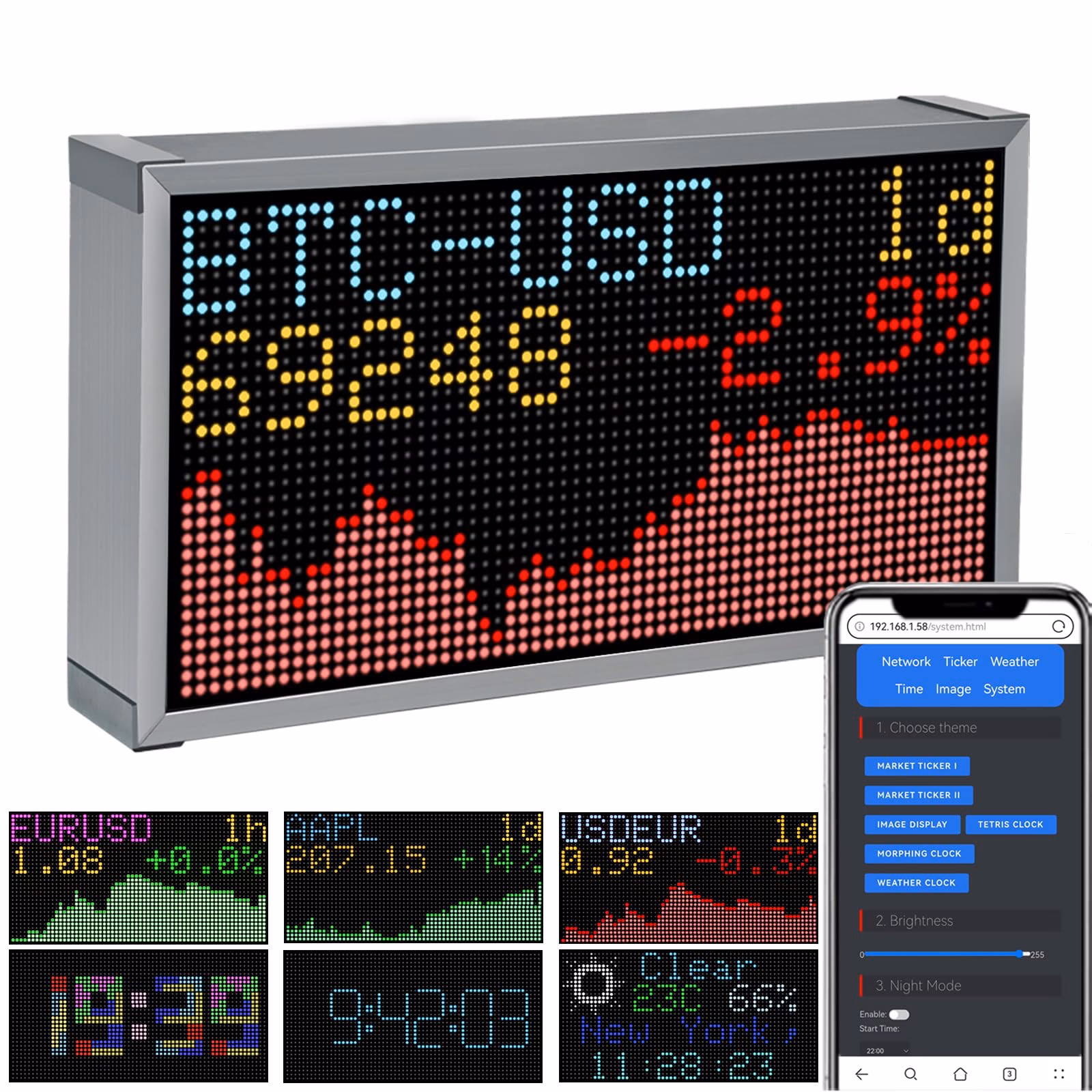 What is a ticker for coins?