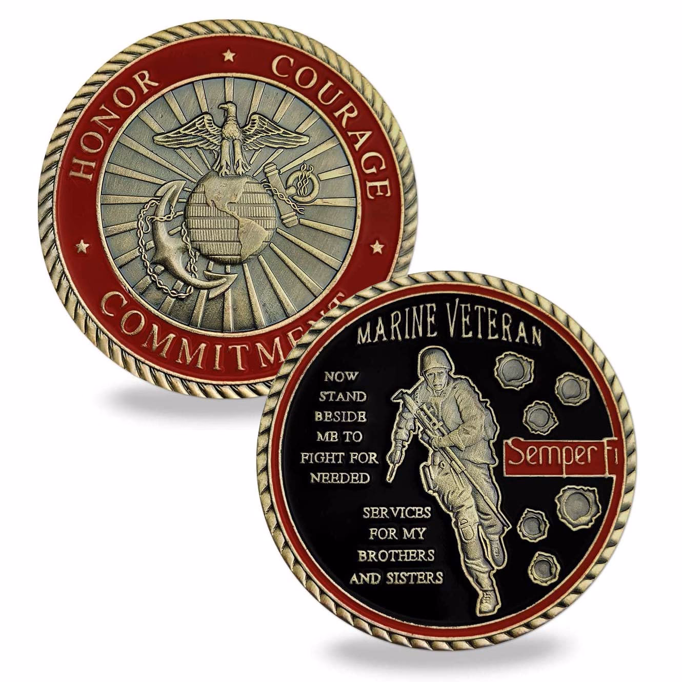 What is a Marine Corps coin?